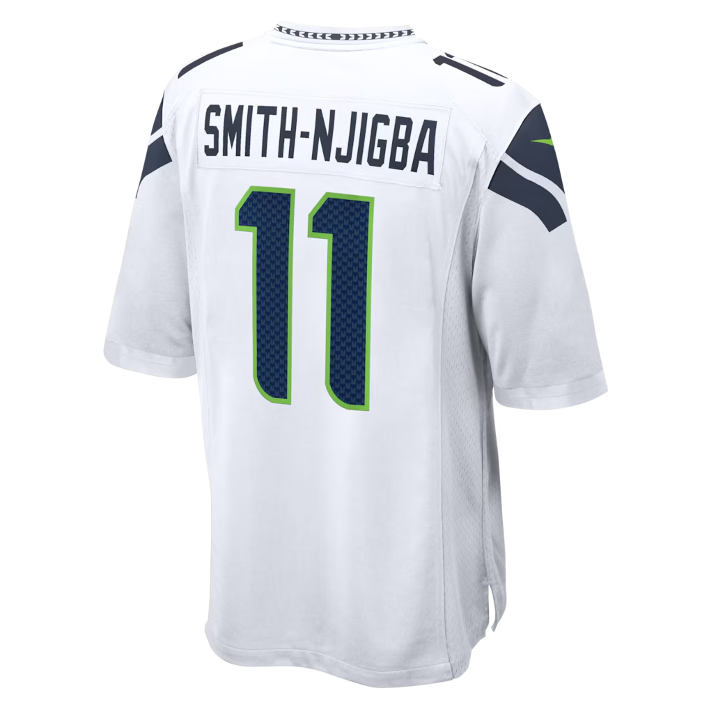 BIPIHUC S.Seahawks #11 Jaxon Smith-Njigba White Game Stitched Jerseys