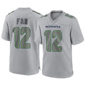 BIPIHUC S.Seahawks #12 12th Fan Player Gray Atmosphere Fashion Home Game Stitched Jerseys
