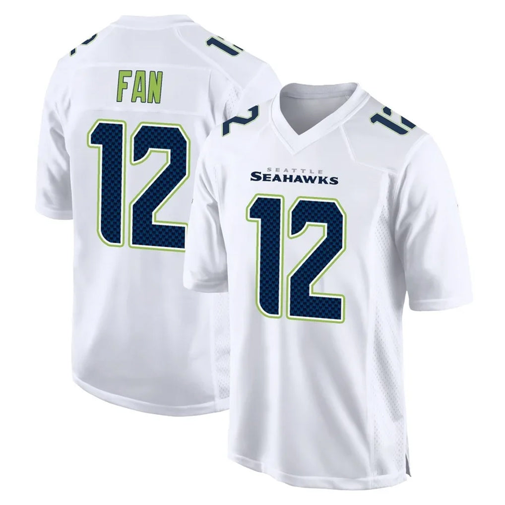 BIPIHUC S.Seahawks #12 12th Fan Player White Tundra Fashion Home Game Stitched Jerseys