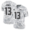BIPIHUC S.Seahawks #13 Ernest Jones IV Player Arctic Camo Limited Salute To Service Home Game Stitched Jerseys