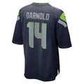 BIPIHUC S.Seahawks #14 Sam Darnold Player Navy Home Game Football Jerseys