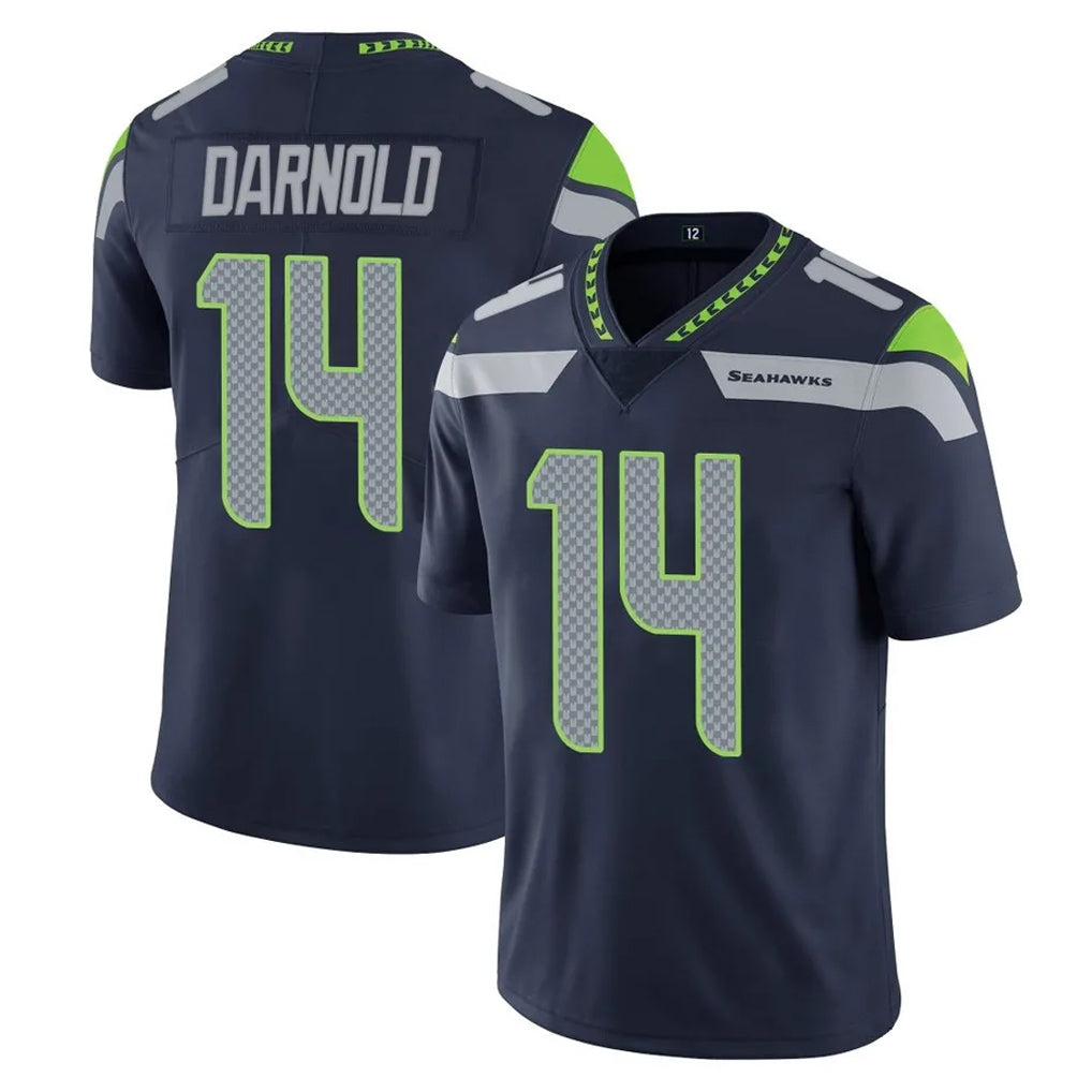 BIPIHUC S.Seahawks #14 Sam Darnold Player Navy Limited Vapor Untouchable Home Game Stitched Jerseys