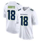 BIPIHUC S.Seahawks #18 Elijah Arroyo Player White Tundra Fashion Home Game Stitched Jerseys