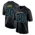 BIPIHUC S.Seahawks #20 Julian Love Player Black Limited Fashion Home Game Stitched Jerseys