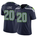BIPIHUC S.Seahawks #20 Julian Love Player Navy Limited Vapor F.U.S.E. Home Game Stitched Jerseys