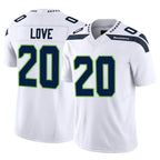 BIPIHUC S.Seahawks #20 Julian Love Player White Limited Vapor F.U.S.E. Home Game Stitched Jerseys