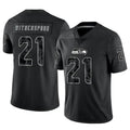 BIPIHUC S.Seahawks #21 Devon Witherspoon Player Black RFLCTV Limited Stitched Jerseys
