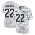BIPIHUC S.Seahawks #22 Rashid Shaheed Player Arctic Camo Limited Salute To Service Home Game Stitched Jerseys
