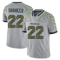 BIPIHUC S.Seahawks #22 Rashid Shaheed Player Grey Limited 2025 Rivalries Collection Home Game Stitched Jerseys