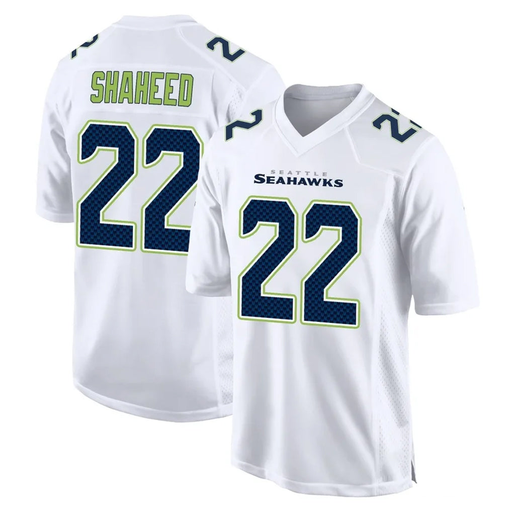 BIPIHUC S.Seahawks #22 Rashid Shaheed Player White Tundra Fashion Home Game Stitched Jerseys