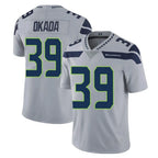 BIPIHUC S.Seahawks #39 Ty Okada Player Gray Limited Vapor Untouchable Home Game Stitched Jerseys