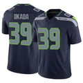 BIPIHUC S.Seahawks #39 Ty Okada Player Navy Limited Vapor F.U.S.E. Home Game Stitched Jerseys