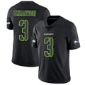 BIPIHUC S.Seahawks #3 Nick Emmanwori Player Limited Black Impact Football Jerseys