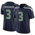 BIPIHUC S.Seahawks #3 Nick Emmanwori Player Navy Vapor F.U.S.E. Limited Football Jerseys