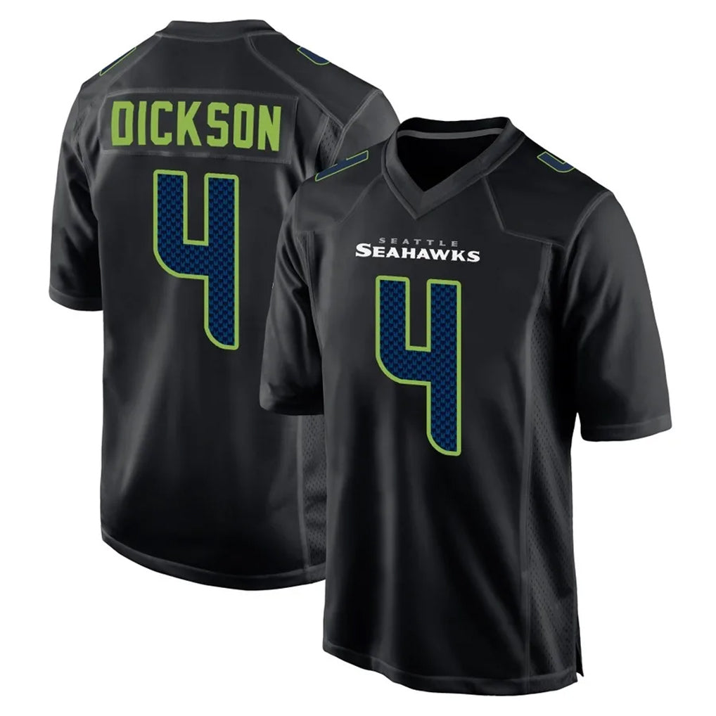 BIPIHUC S.Seahawks #4 Michael Dickson Player Black Limited Fashion Home Game Stitched Jerseys