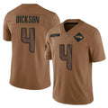BIPIHUC S.Seahawks #4 Michael Dickson Player Brown Limited Salute To Service Home Game Stitched Jerseys