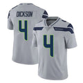 BIPIHUC S.Seahawks #4 Michael Dickson Player Gray Limited Vapor Untouchable Home Game Stitched Jerseys