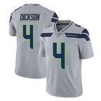 BIPIHUC S.Seahawks #4 Michael Dickson Player Gray Limited Vapor Untouchable Home Game Stitched Jerseys