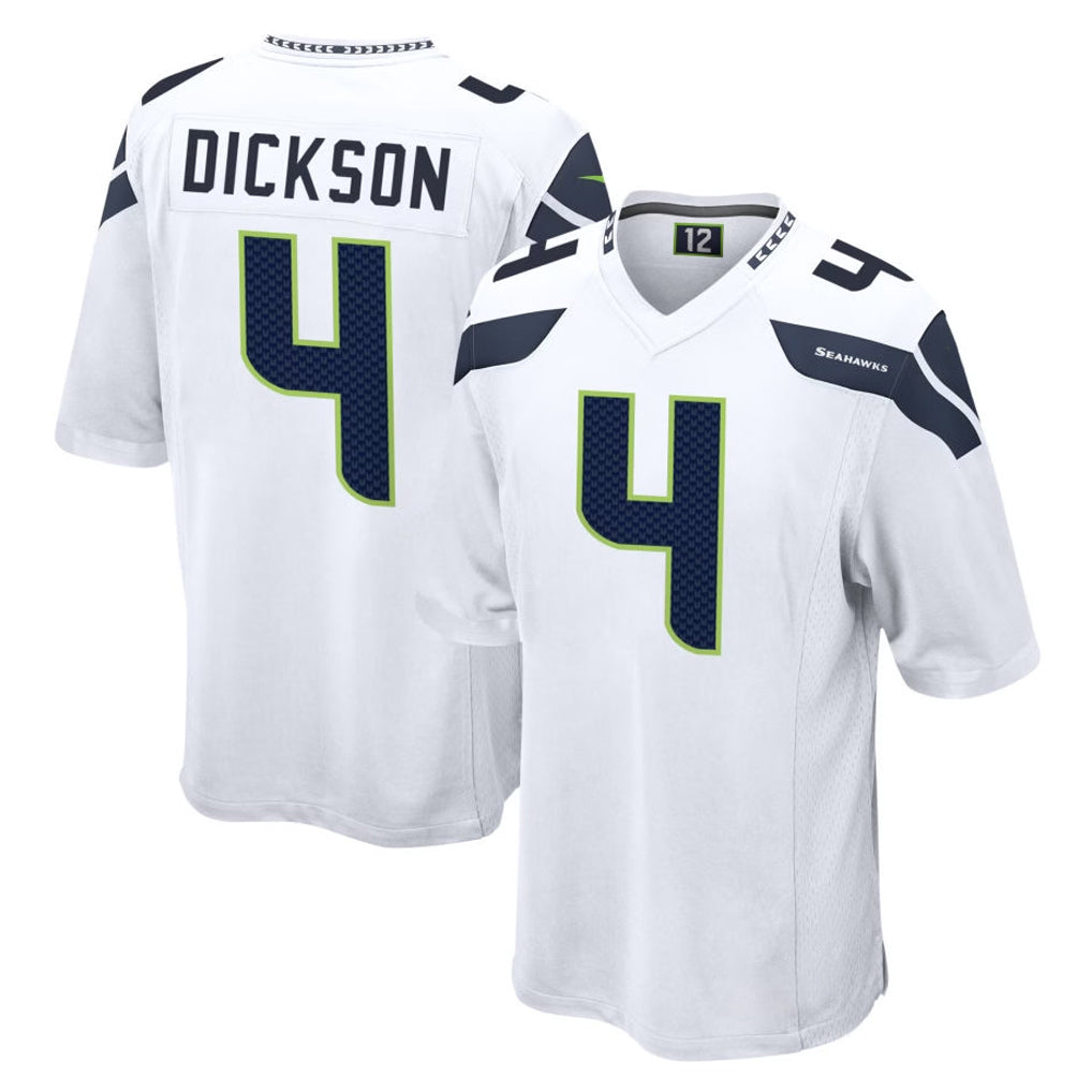 BIPIHUC S.Seahawks #4 Michael Dickson Player White Home Game Stitched Jerseys
