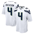 BIPIHUC S.Seahawks #4 Michael Dickson Player White Home Game Stitched Jerseys