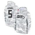 BIPIHUC S.Seahawks #5 Jason Myers Player Arctic Camo Limited Salute to Service Pullover Hoodies Game Stitched Jerseys
