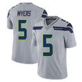 BIPIHUC S.Seahawks #5 Jason Myers Player Gray Limited Vapor Untouchable Home Game Stitched Jerseys