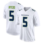 BIPIHUC S.Seahawks #5 Jason Myers Player White Tundra Fashion Home Game Stitched Jerseys