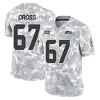 BIPIHUC S.Seahawks #67 Charles Cross Player Arctic Camo Limited Salute To Service Home Game Stitched Jerseys