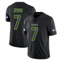 BIPIHUC S.Seahawks #7 Uchenna Nwosu Player Black Impact Limited Home Game Stitched Jerseys