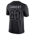 BIPIHUC S.Seahawks #80 Steve Largent Player Black RFLCTV Limited Stitched Jerseys