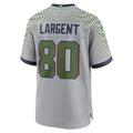 BIPIHUC S.Seahawks #80 Steve Largent Player Wolf Gray Rivalries Collection Game Stitched Jerseys