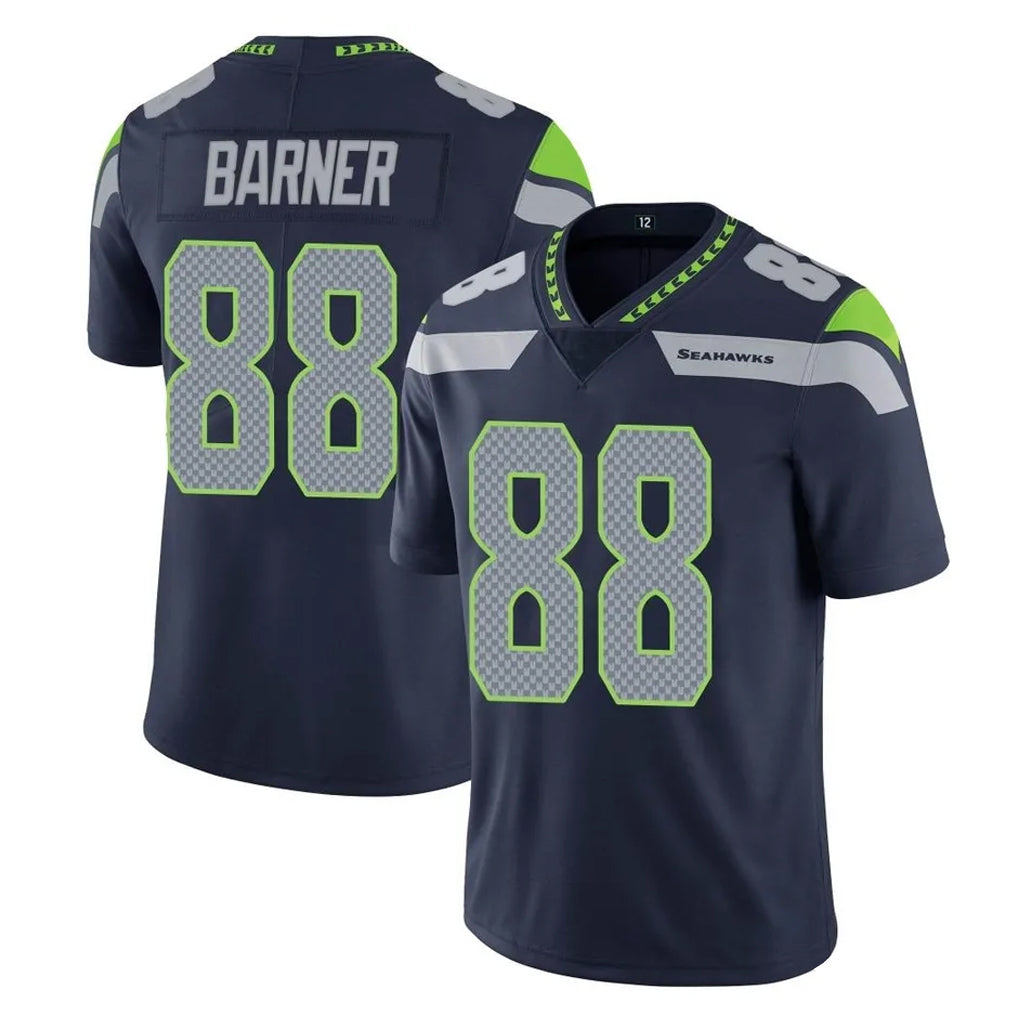 BIPIHUC S.Seahawks #88 AJ Barner Player Navy Limited Vapor Untouchable Home Game Stitched Jerseys