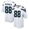 BIPIHUC S.Seahawks #88 AJ Barner Player White Home Game Stitched Jerseys