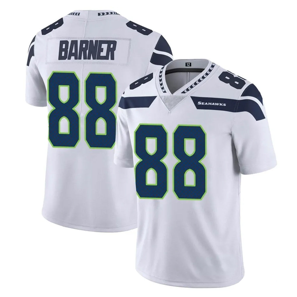 BIPIHUC S.Seahawks #88 AJ Barner Player White Limited Vapor Untouchable Home Game Stitched Jerseys