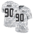 BIPIHUC S.Seahawks #90 Jarran Reed Player Arctic Camo Limited Salute To Service Home Game Stitched Jerseys