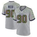 BIPIHUC S.Seahawks #90 Jarran Reed Player Grey 2025 Rivalries Collection Home Game Stitched Jerseys