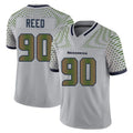 BIPIHUC S.Seahawks #90 Jarran Reed Player Grey Limited 2025 Rivalries Collection Home Game Stitched Jerseys