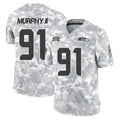 BIPIHUC S.Seahawks #91 Byron Murphy II Player Arctic Camo Limited Salute To Service Home Game Stitched Jerseys