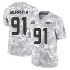 BIPIHUC S.Seahawks #91 Byron Murphy II Player Arctic Camo Limited Salute To Service Home Game Stitched Jerseys
