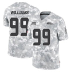 BIPIHUC S.Seahawks #99 Leonard Williams Player Arctic Camo Limited Salute To Service Home Game Stitched Jerseys