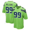 BIPIHUC S.Seahawks #99 Leonard Williams Player Green Home Game Stitched Jerseys