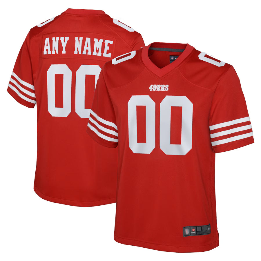 BIPIHUC Custom SF.49ers Game Team Colour Stitched Jerseys