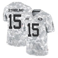 BIPIHUC SF.49ers #15 De'Zhaun Stribling Player Arctic Camo Limited Salute To Service Home Game Stitched Jerseys