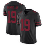 BIPIHUC SF.49ers #19 Deebo Samuel Sr. Player Black Alternate Limited Vapor Untouchable Home Game Stitched Jerseys