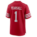 BIPIHUC SF.49ers #1 Ricky Pearsall 2024 Draft First Round Pick Player Game Stitched Jerseys