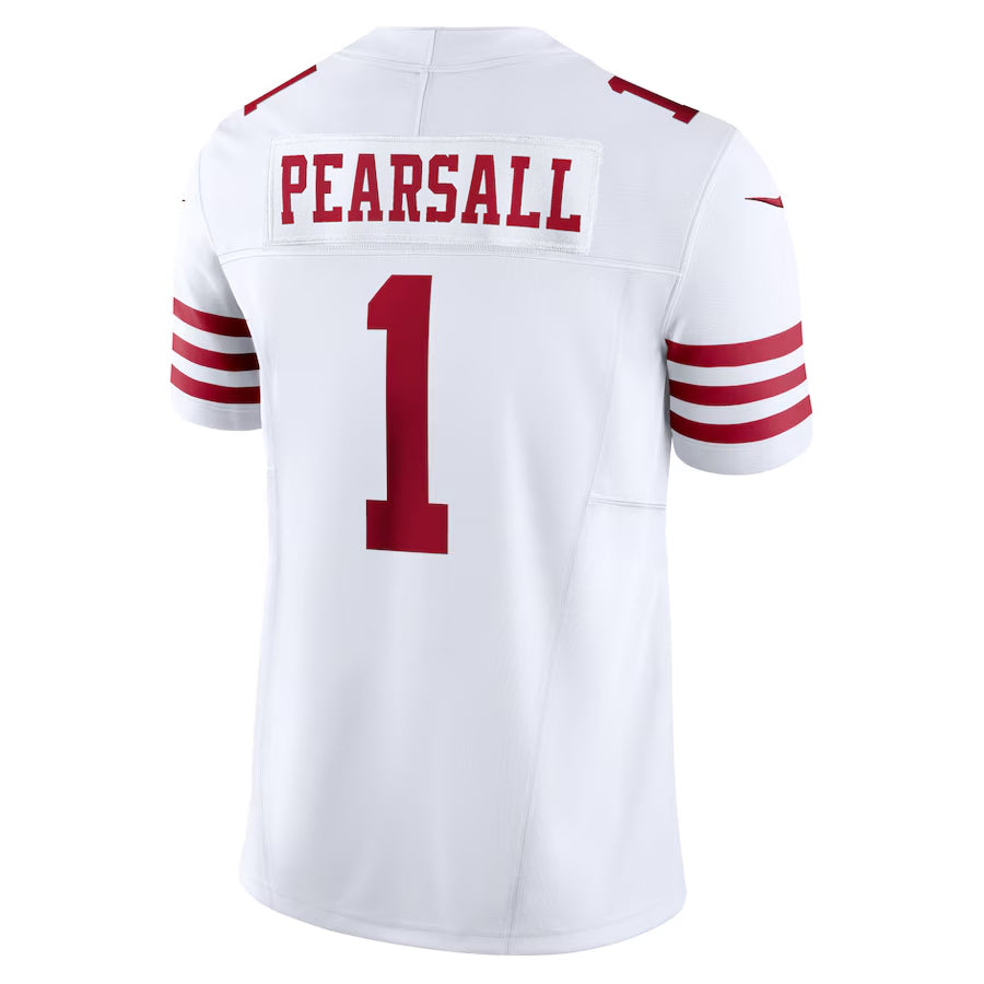 BIPIHUC SF.49ers #1 Ricky Pearsall Player White Vapor F.U.S.E. Limited Stitched Jerseys