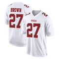 BIPIHUC SF.49ers #27 Ji'Ayir Brown Player White Fashion Home Game Stitched Jerseys