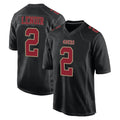 BIPIHUC SF.49ers #2 Deommodore Lenoir Player Black Fashion Home Game Stitched Jerseys