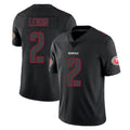BIPIHUC SF.49ers #2 Deommodore Lenoir Player Black Impact Limited Home Game Stitched Jerseys