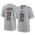 BIPIHUC SF.49ers #2 Deommodore Lenoir Player Gray Atmosphere Fashion Home Game Stitched Jerseys